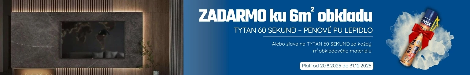 Uvdzacia akcia pre penov PU lepidlo TYTAN 60 SEKUND