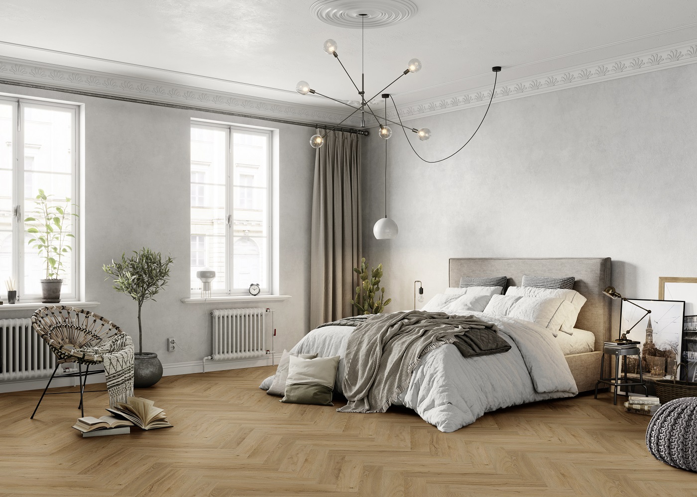 SOLIDLOCK PREMIUM HERRINGBONE DUB Pure 1020