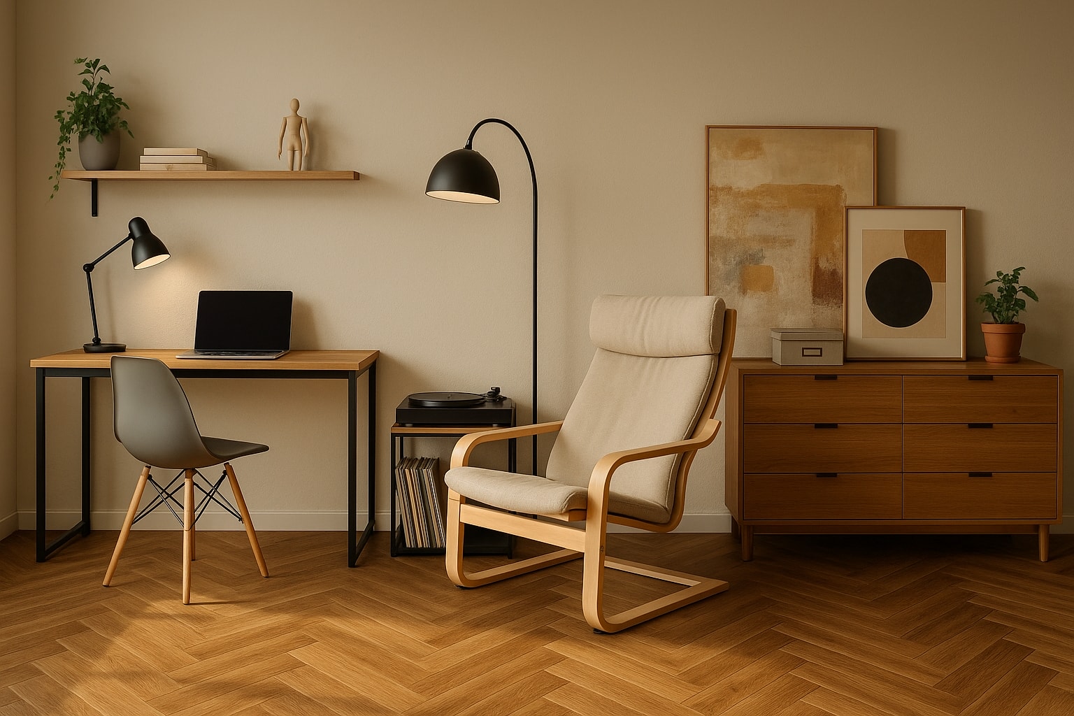 GRANDE FLOOR HERRINGBONE CLICK 83853 CC OAK 5 + 1 mm