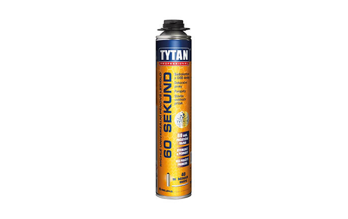 TYTAN 60 sekund – penové PU lepidlo 750ML