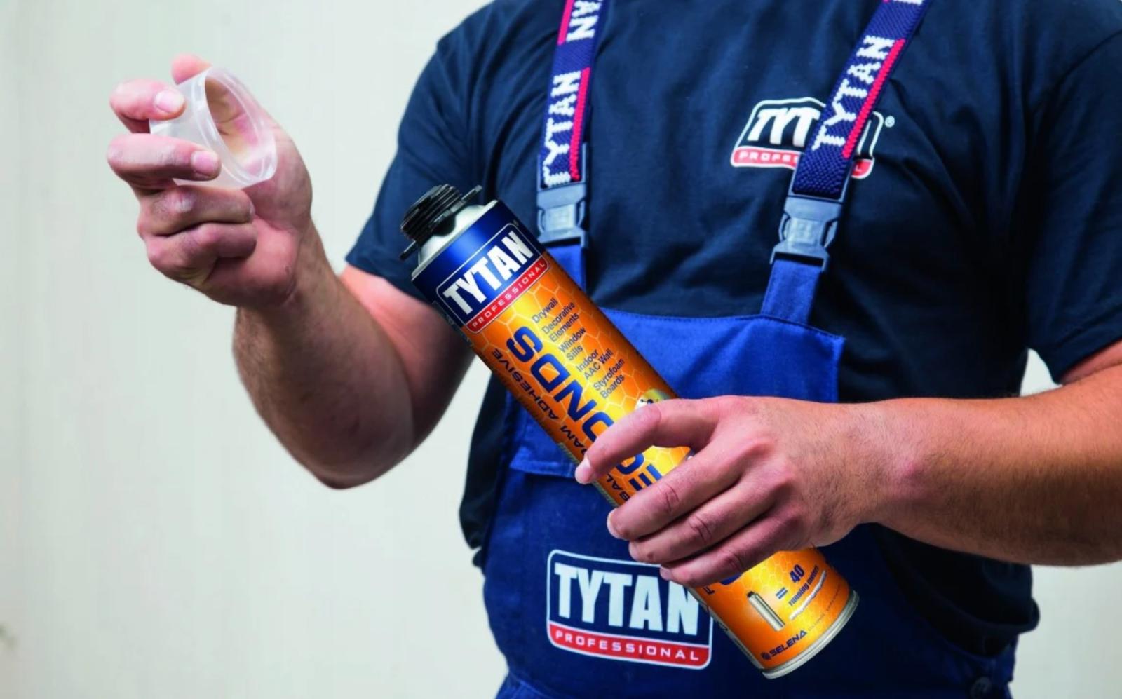 TYTAN 60 sekund – penové PU lepidlo 750ML - trubičkové